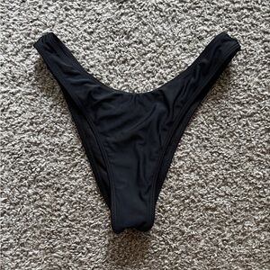 Black Scrunchie Bikini